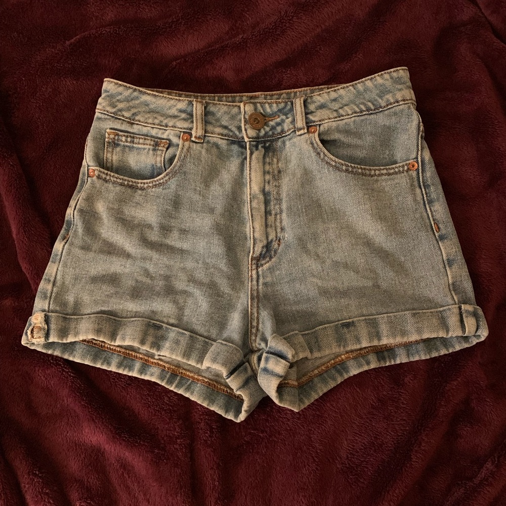 High waisted perfect jean shorts